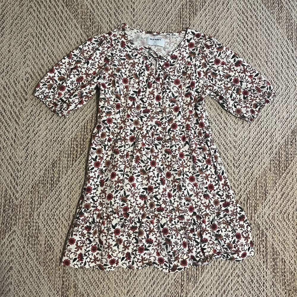 Block print dress